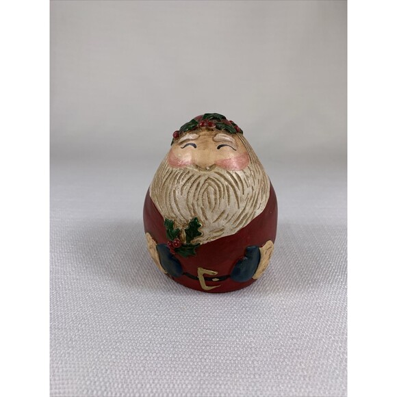 Enesco World of Sinterklaas Jolly‎ Santa Klaus Wickl Folk Art 3.5" - Picture 1 of 7